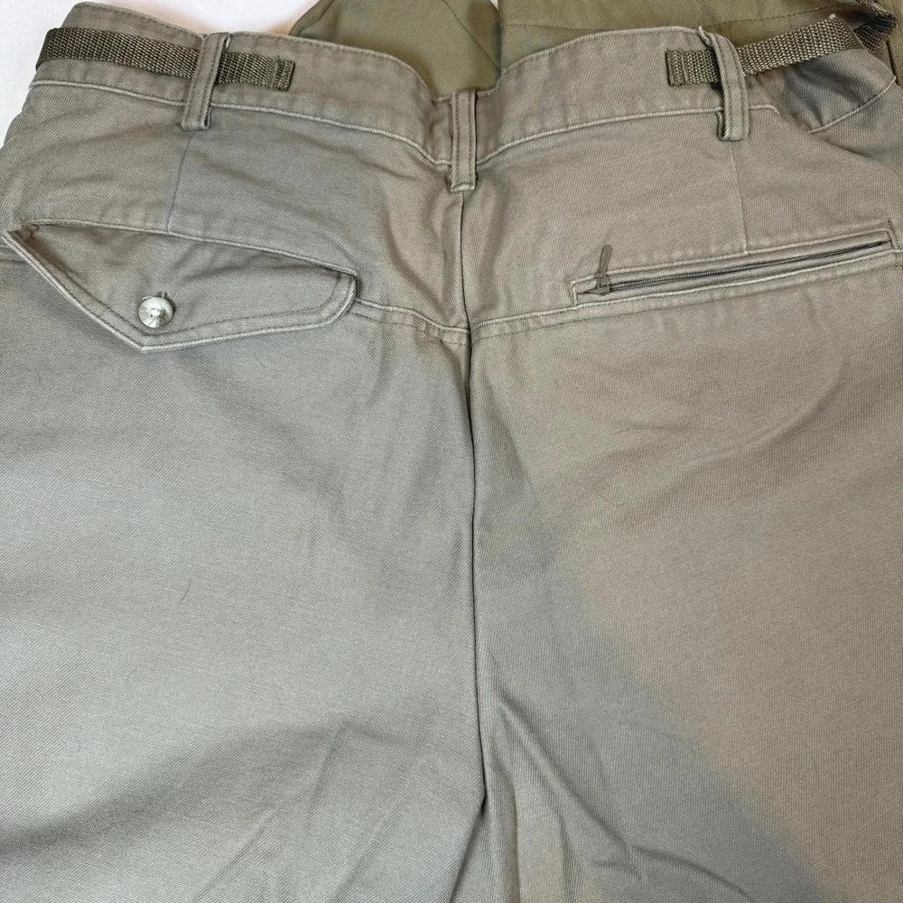 VTG Columbia Work Double Knee Pants‎  38x32 Regular Fit Straight Leg Brown